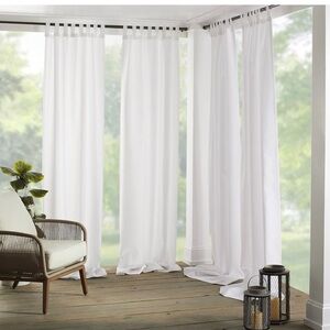 Classic White Curtains for Home Decor
